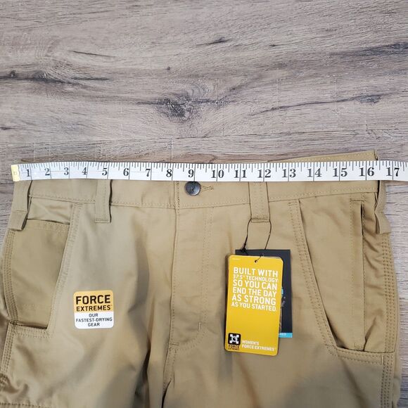 Carhartt Womens Force Extremes Cargo Short 32 Relaxed Fit Ripstop Gorp Utility - Picture 8 of 15